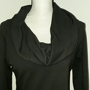 New York & Company Dark Brown Turtleneck Sweater